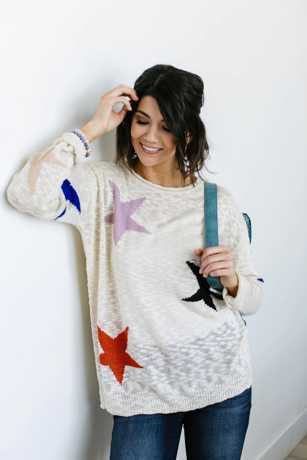 Starring You Sweater in Ivory