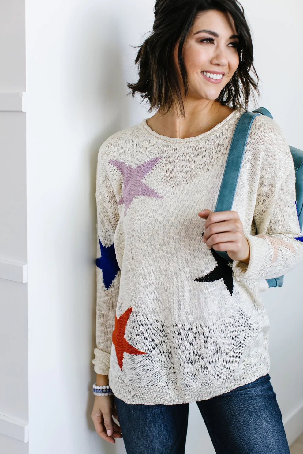 Starring You Sweater in Ivory