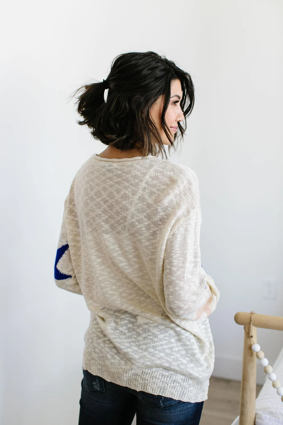 Starring You Sweater in Ivory