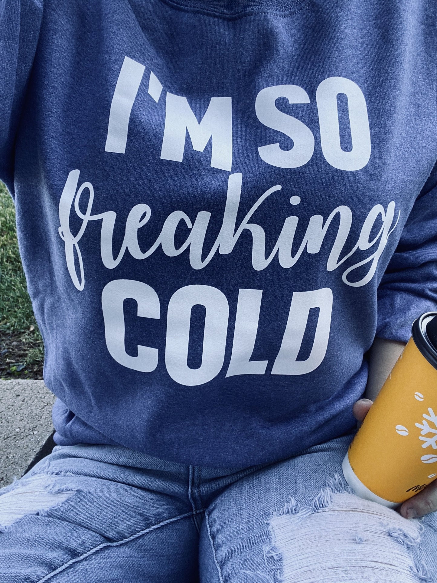 I'm So Freaking Cold Sweatshirt