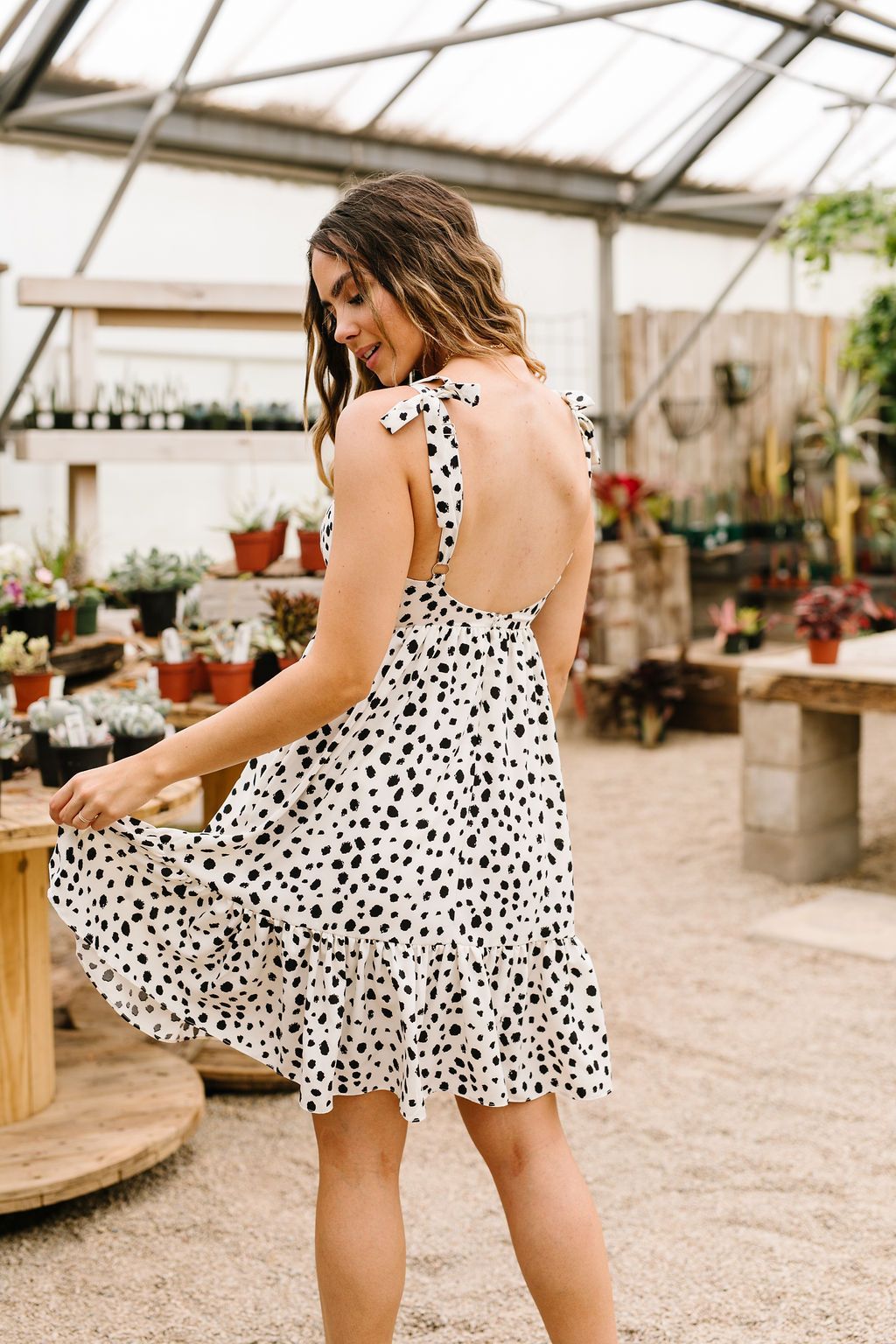 Dalmatian spot outlet dress